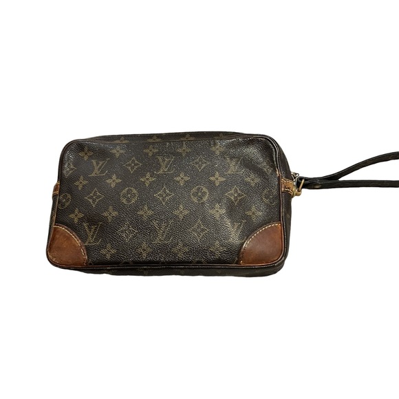 Louis Vuitton Monogram Pochette Marly Dragonne GM Wristlet - Picture 3 of 8